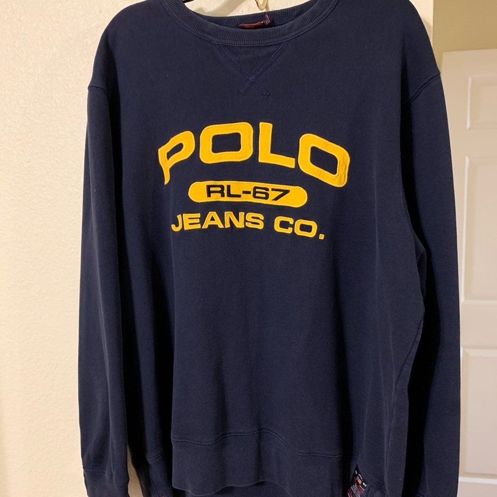 Polo sweatshirt - Picture 2 of 3